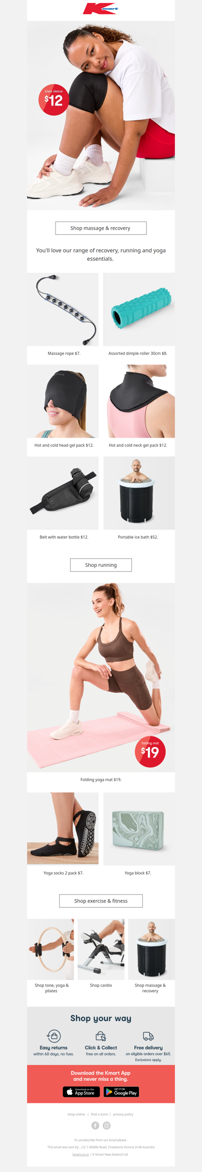 Recover right with our low prices 💪