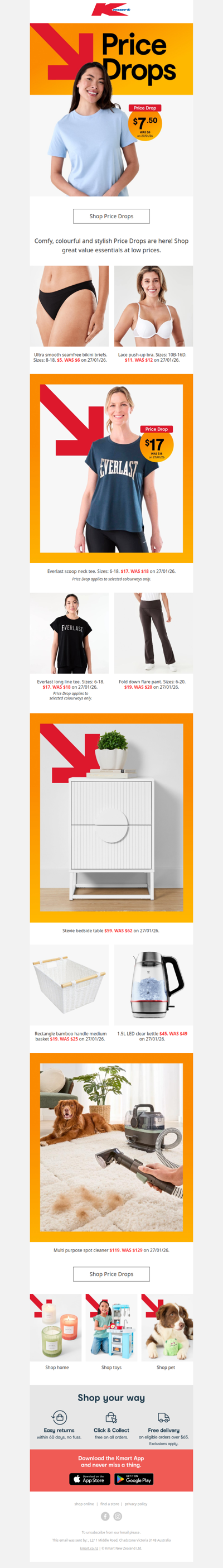 Fresh Price Drops - home, clothes & more! 😍