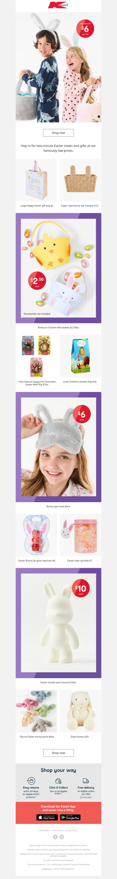 Last-minute Easter finds at low prices 🐰