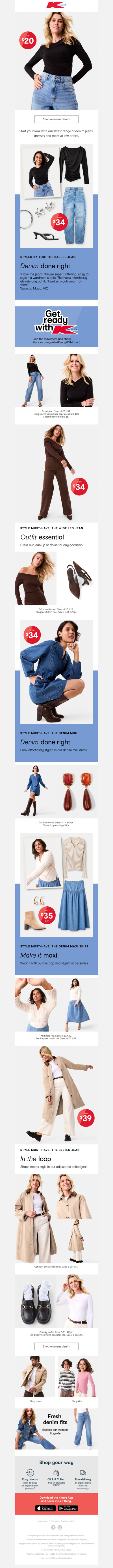 Denim fits for days 👖