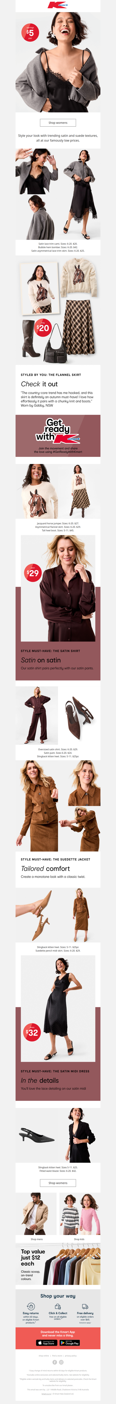 This season's hottest styles from $5 🔥