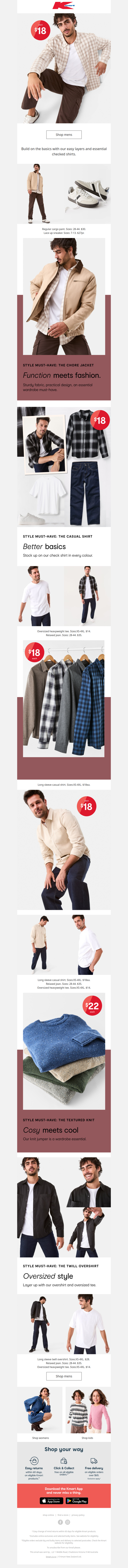 Outfits he’ll wear on repeat 👏