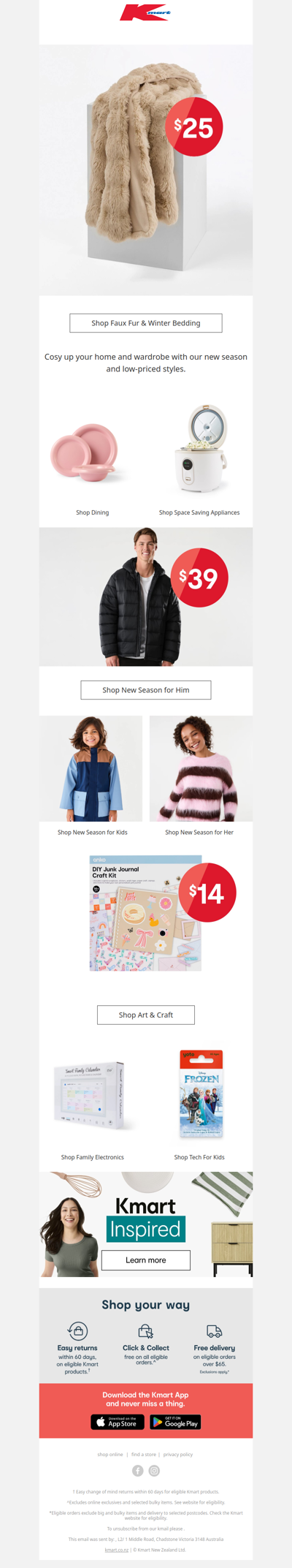 Refresh your home & wardrobe with low prices 🛒