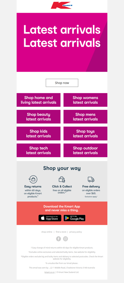 Get excited! The latest is in 🙌