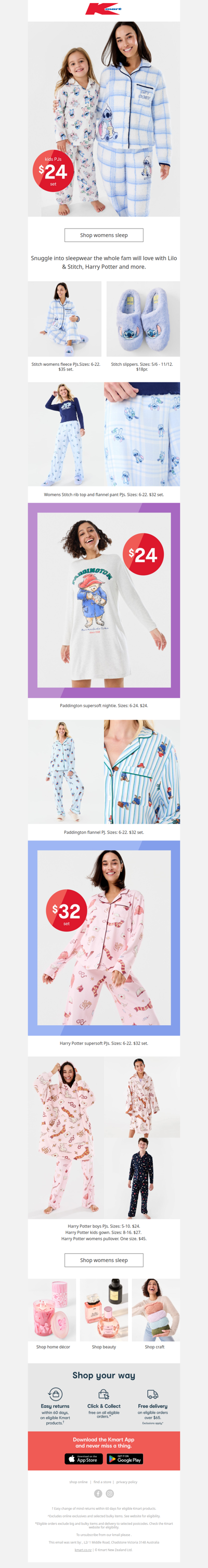 Cosy PJs mum will love 💤