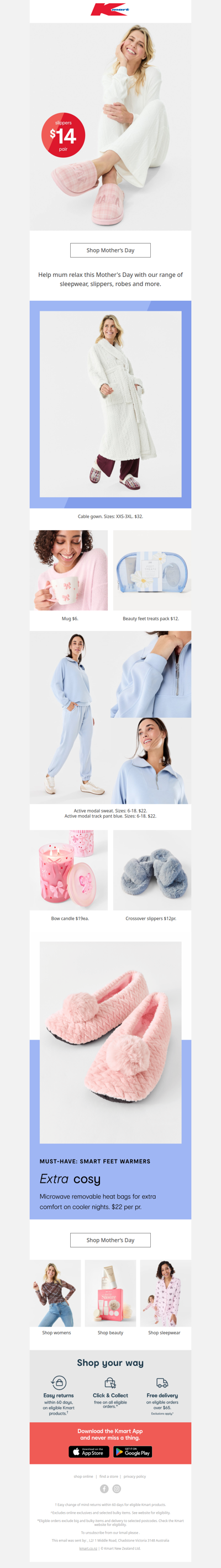 Cosy comforts for mum 🧸