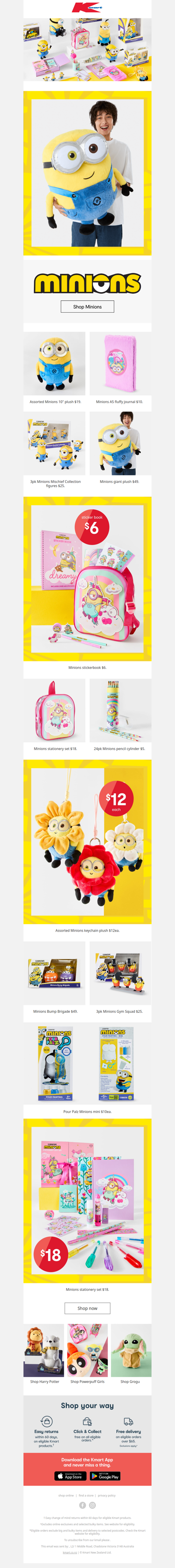 Minions fun for everyone has landed 🍌