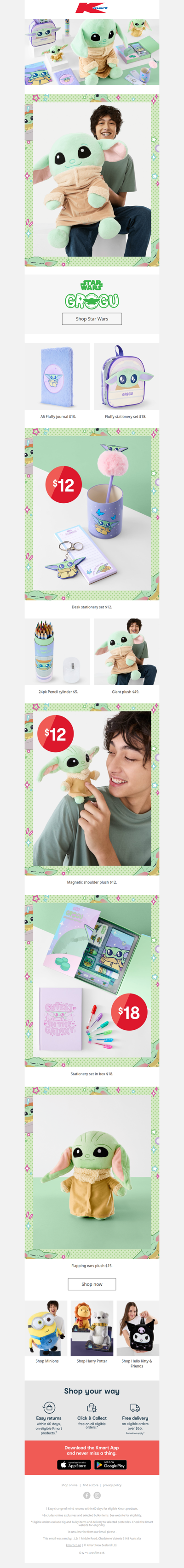 A galaxy of low price Grogu 💚