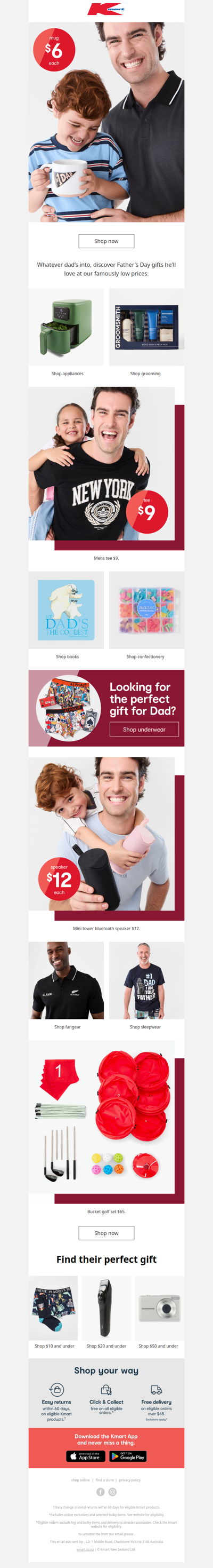 Dad’s Day sorted from just $6 🥸
