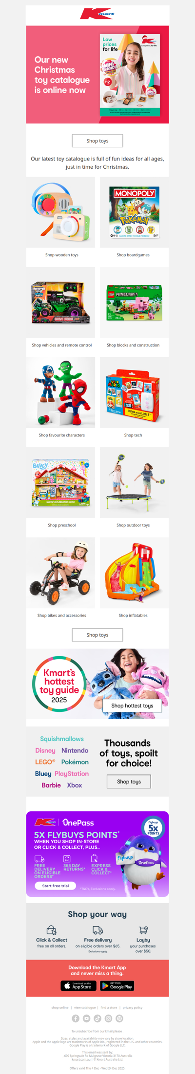 Huge fun in our toy catalogue 🎁