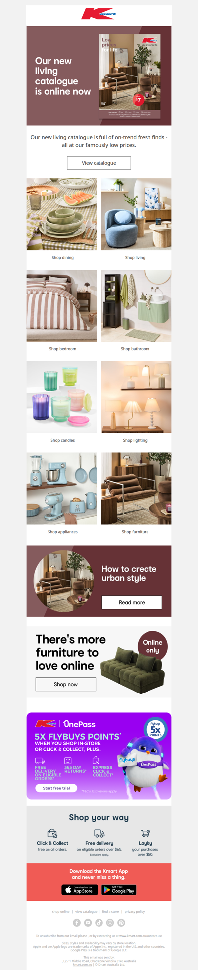 New home living catalogue has dropped 🫨