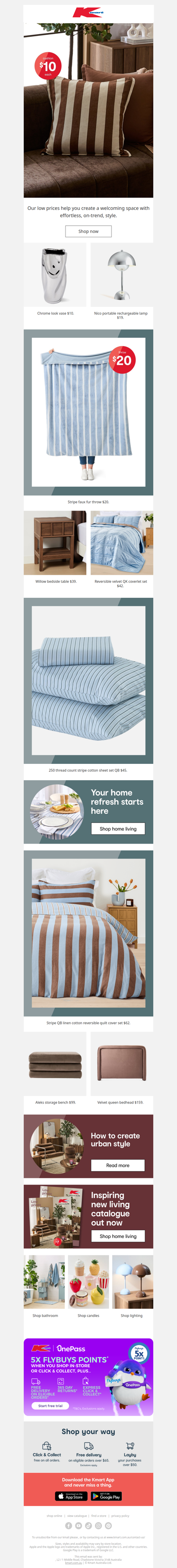 Fresh new looks, same low prices! 🙌