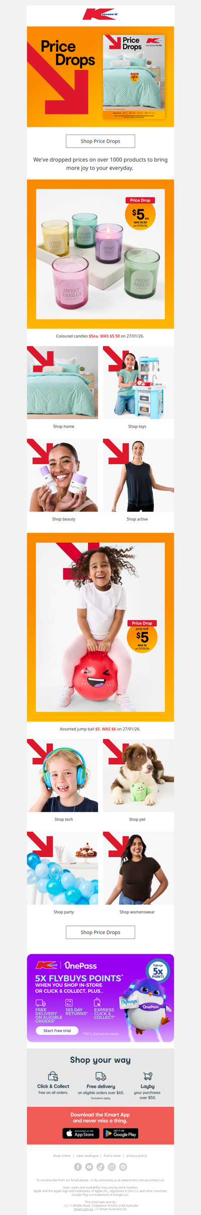 Shop over 1000 Price Drops 😍