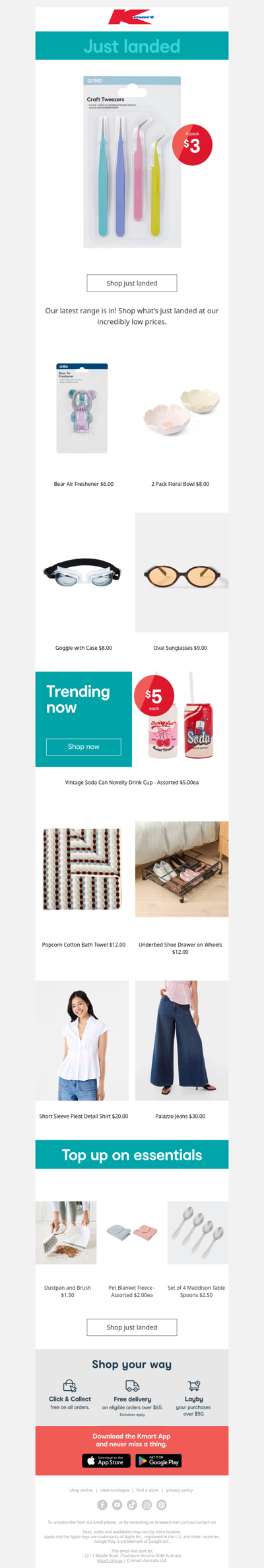 Coming in hot! Just landed 🔥