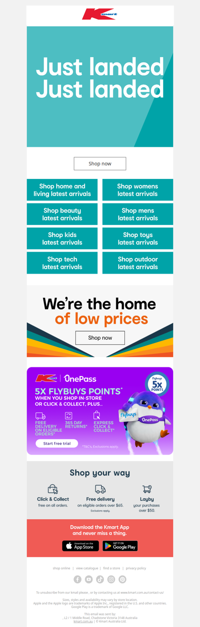 Our latest arrivals are here 🙌