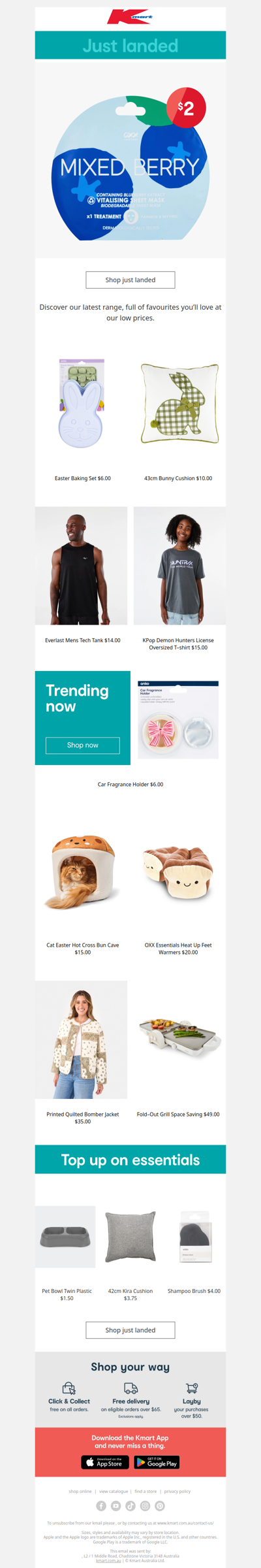 Just landed! Our latest range is in 🔥