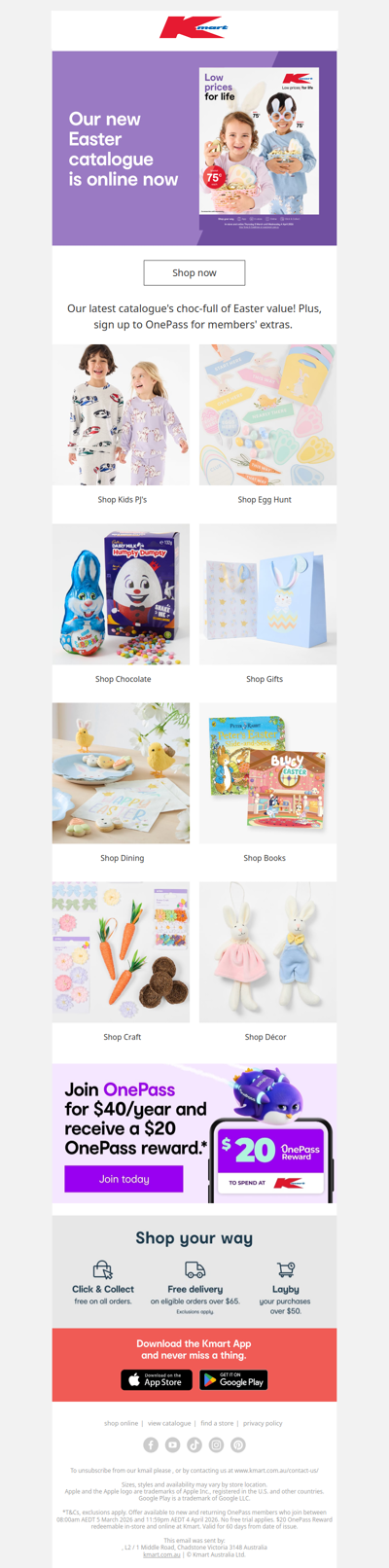 Jump into our Easter catalogue 🐰 🗞️