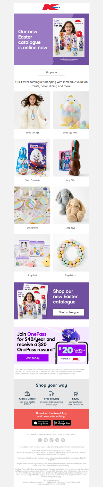 Our Easter catalogue's choc-full of value 🐇 🍫