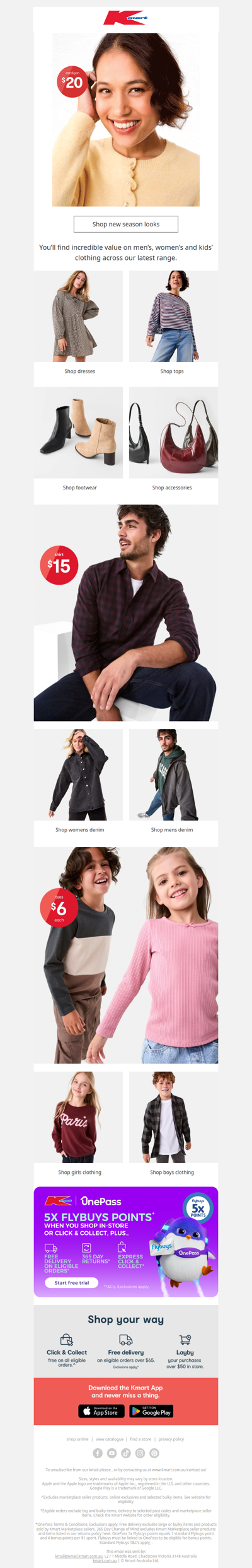 Fresh styles @ great value the fam will 😍