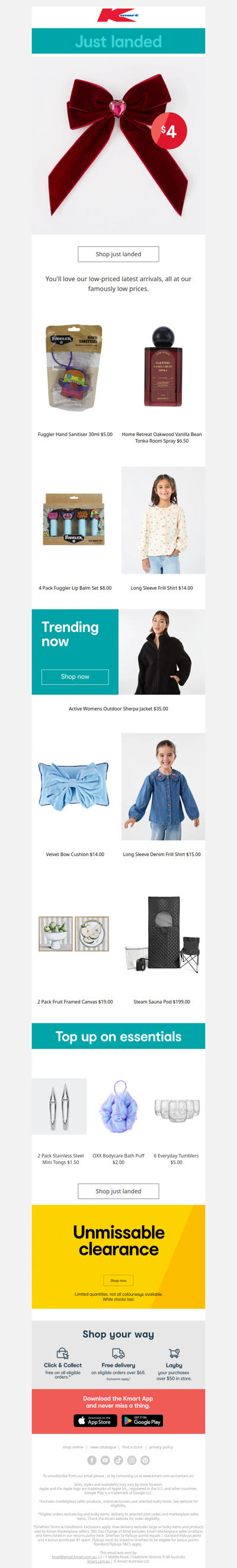 Here’s what’s just landed 🔥