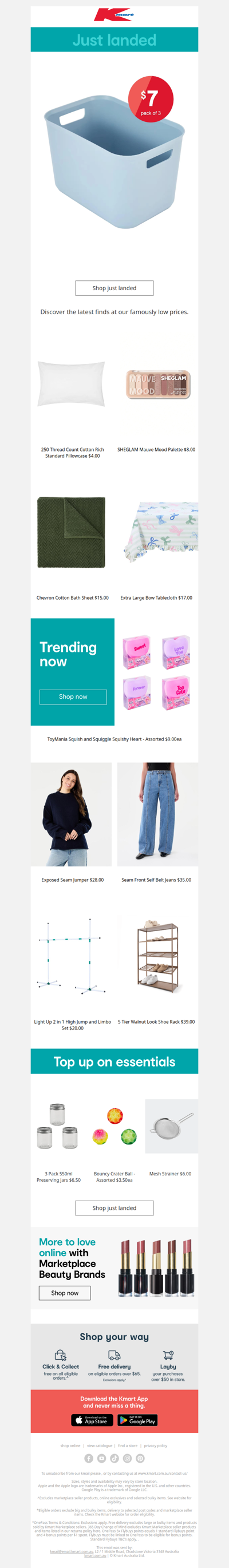 Just landed home essentials & more! 🏠