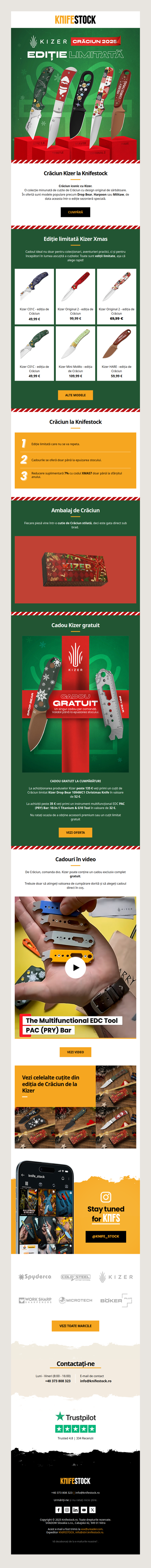 Crăciun iconic cu Kizer!