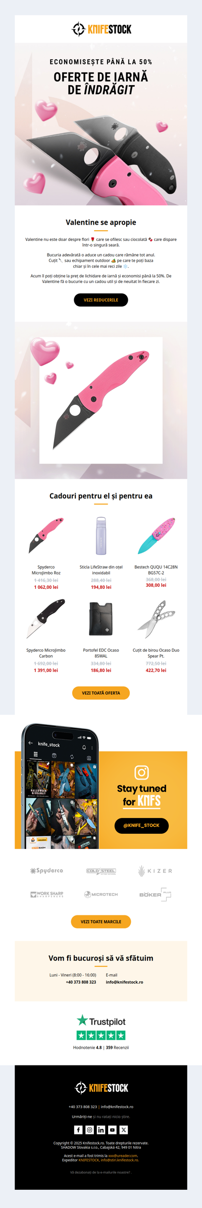 Reduceri de iarnă de care te vei îndrăgosti ❄️💘