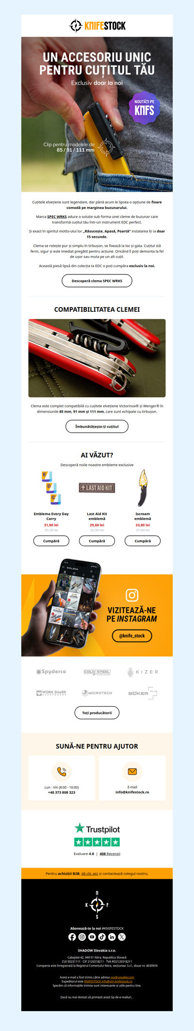 NOUTĂȚI: SPEC WRKS exclusiv la noi! 🔥