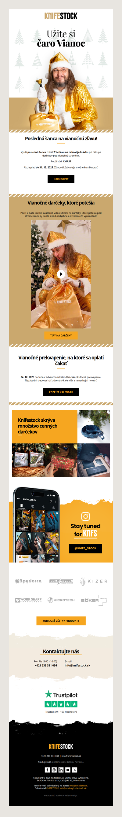 Užite si čaro Vianoc so zľavou len do konca roka.