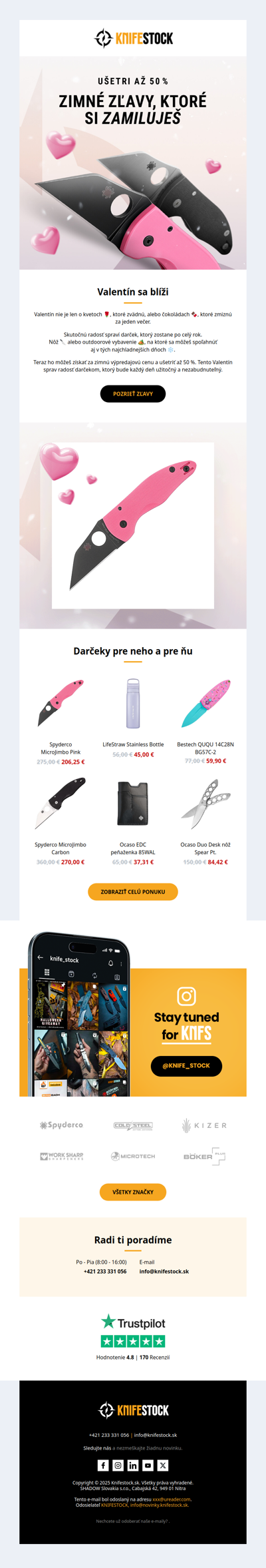 Zimné zľavy, do ktorých sa zamiluješ ❄️💘