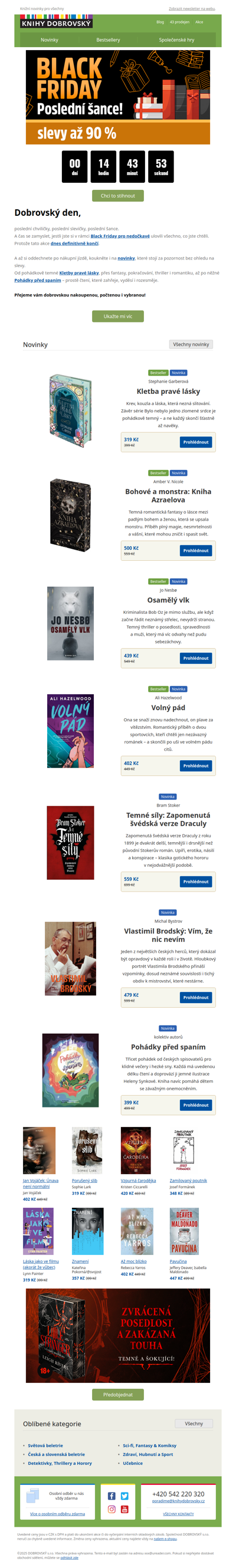 I ta úplně poslední šance...může být VAŠE ŠANCE!