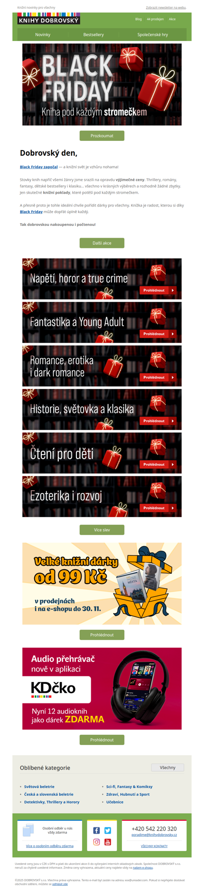 Black Friday je tady. A je fakt knihovelkolepý 🤯