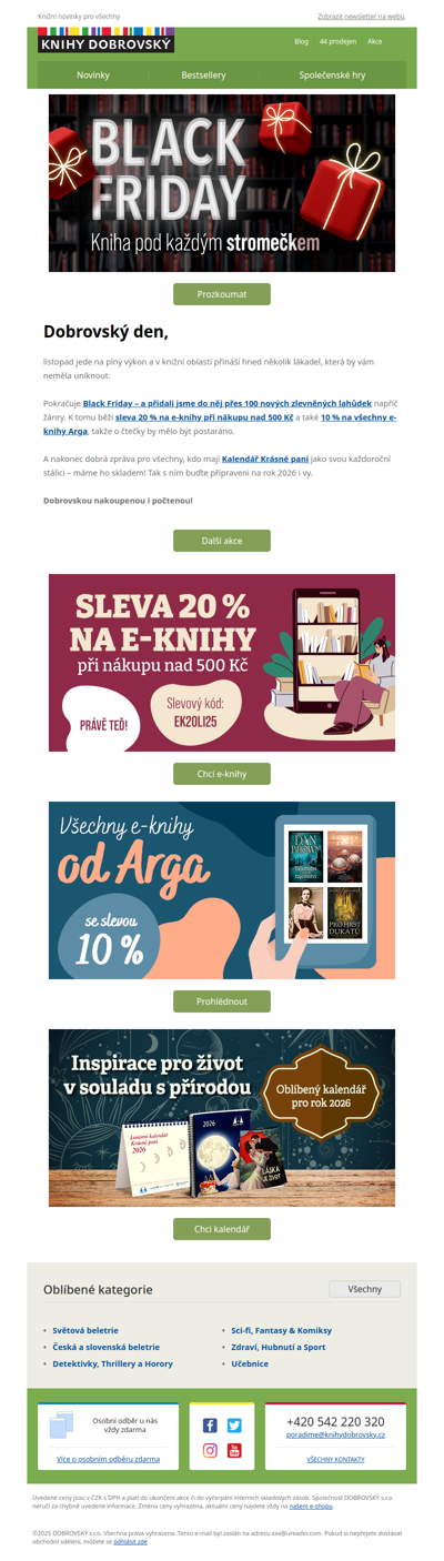 Black Friday ještě bohatší! Buďte i vy 🤭💸