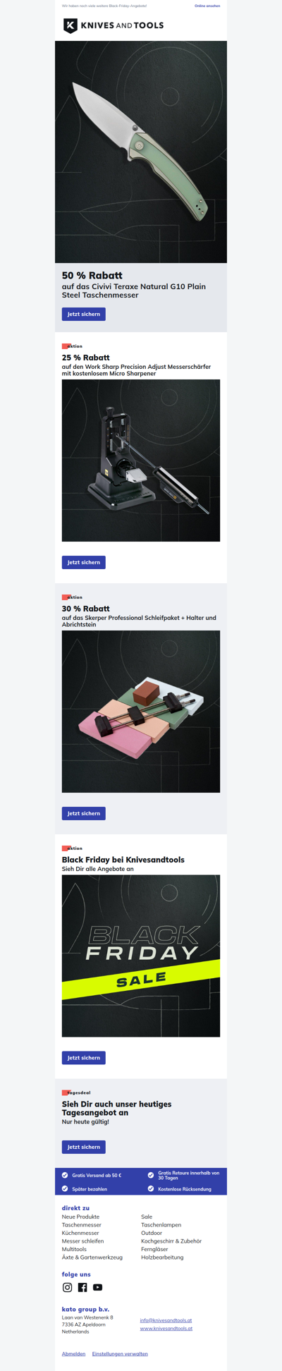 50 % Rabatt auf das Civivi Teraxe Natural G10 Plain Steel Taschenmesser