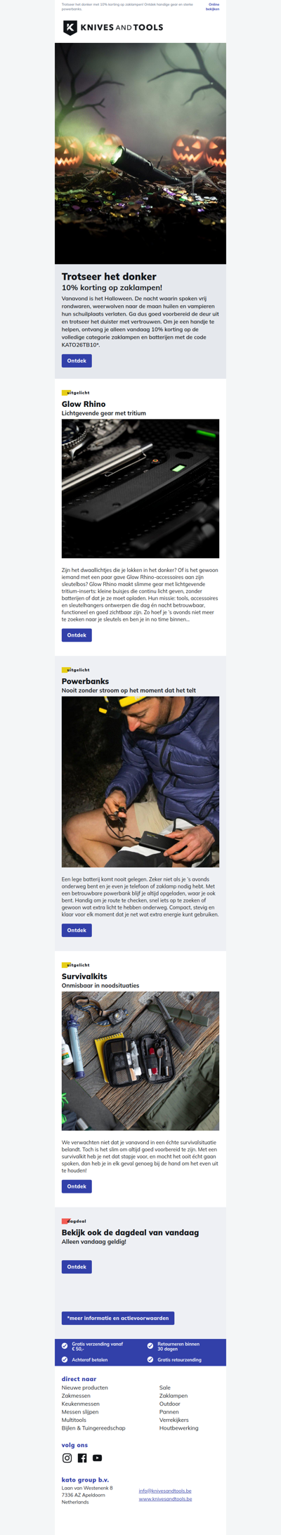 Het spookt vannacht! Zo bereid je je voor...