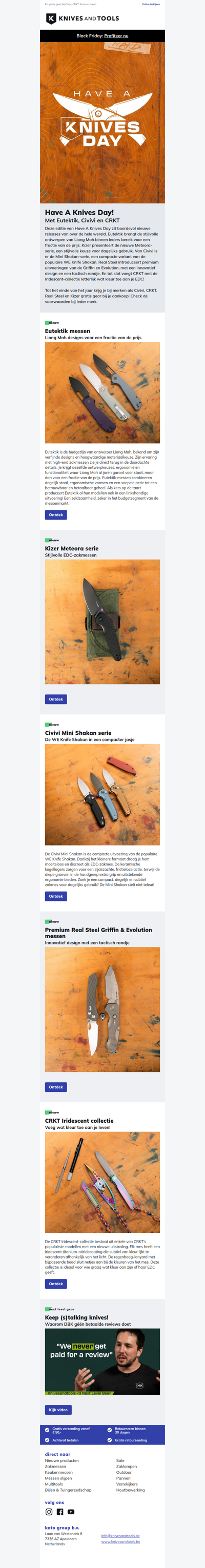 Have A Knives Day! Met het nieuwe Eutektik van Liong Mah