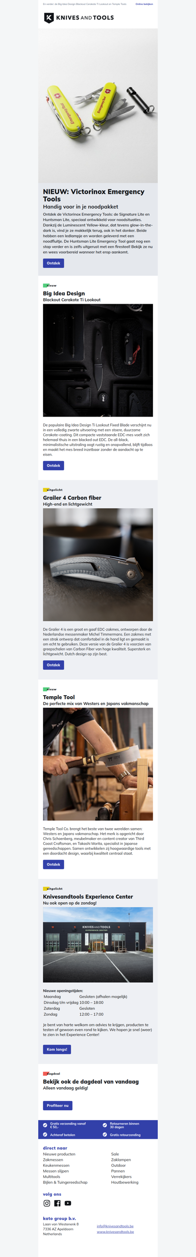 NIEUW: Victorinox Emergency Tools