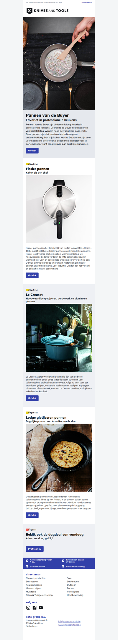 Pan-tastisch! Ontdek de mooiste pannen van de beste merken