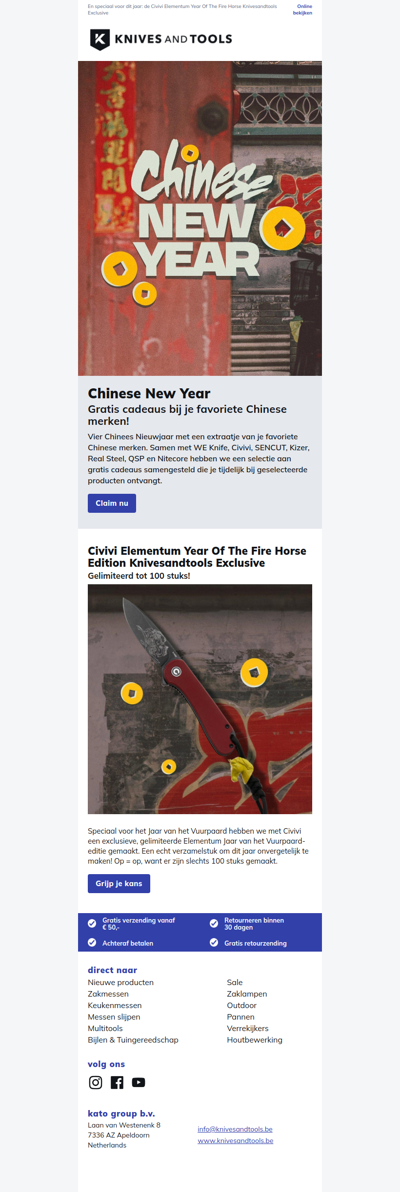 Chinese New Year! Gratis cadeaus bij je favoriete Chinese merken!