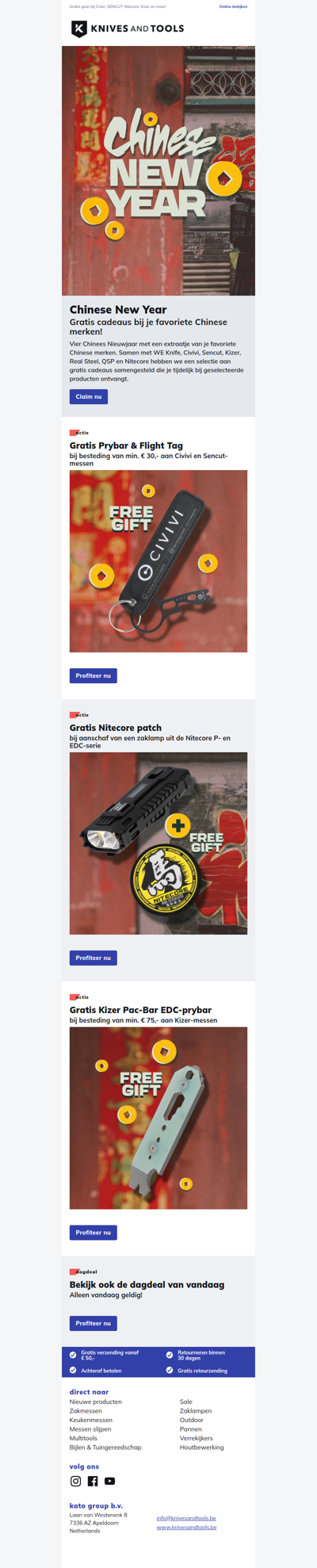 Chinese New Year! Gratis cadeaus bij je favoriete Chinese merken!