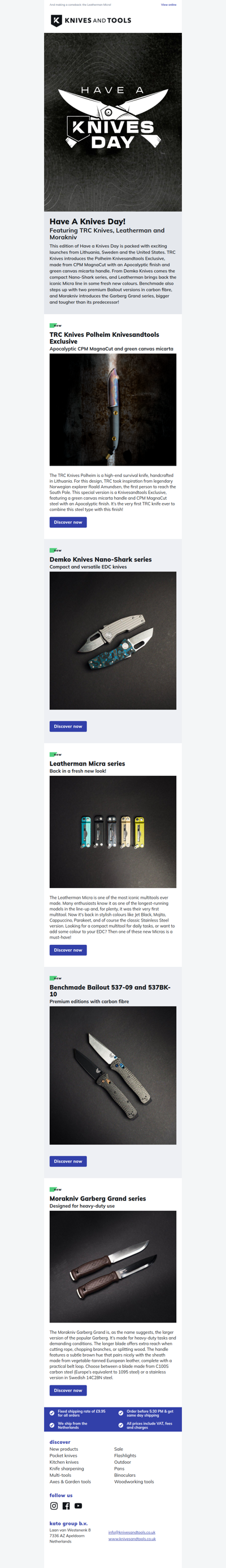 Have a knives day! With the TRC Knives Polheim Knivesandtools Exclusive