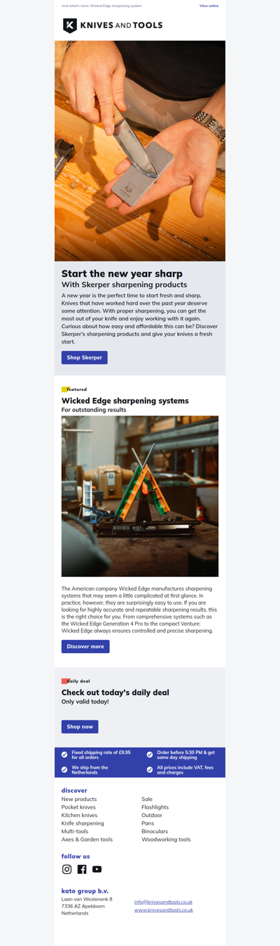 Sharpen up the new year with Skerper