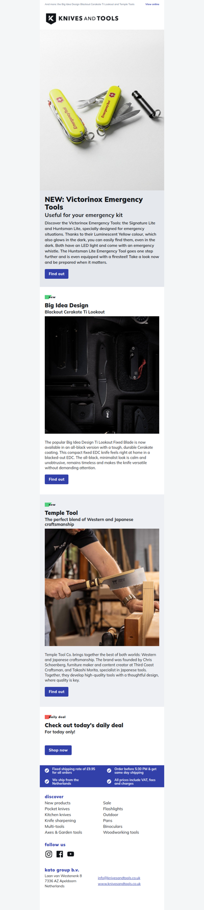 NEW: Victorinox Emergency Tools