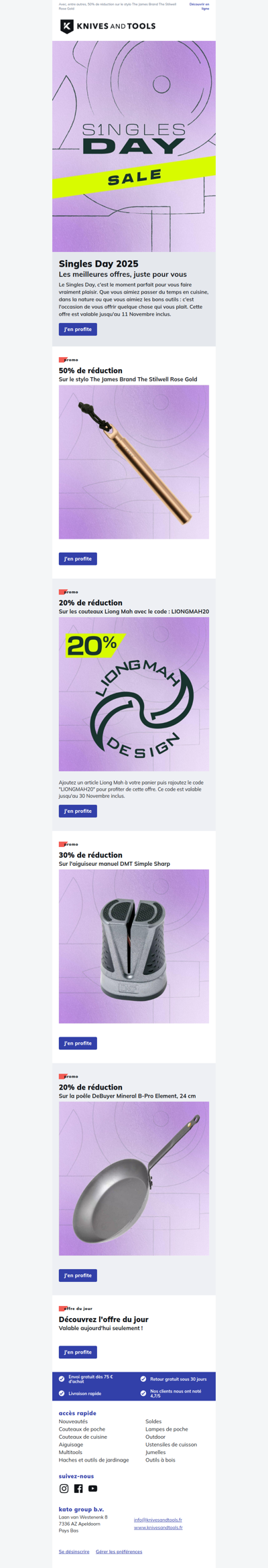 Singles Day : les meilleures offres rien que pour vous !