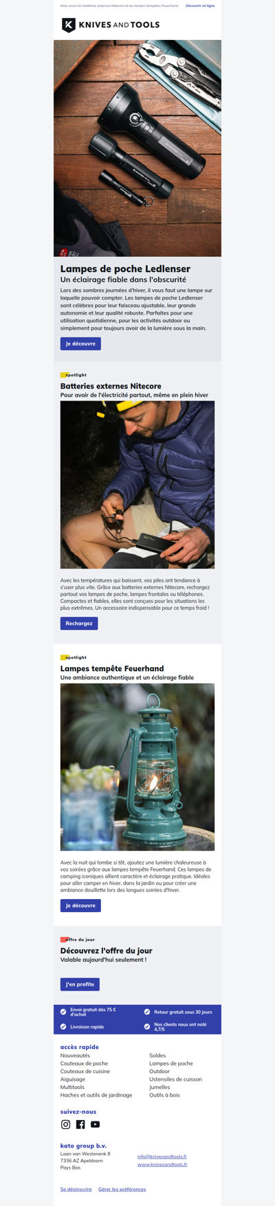 Affrontez les jours les plus sombres de l'année avec Ledlenser !