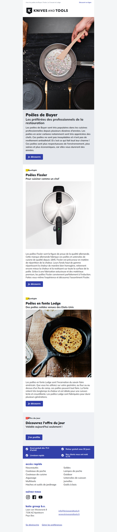 Des poêles au poil ! Découvrez les plus belles poêles des meilleures marques