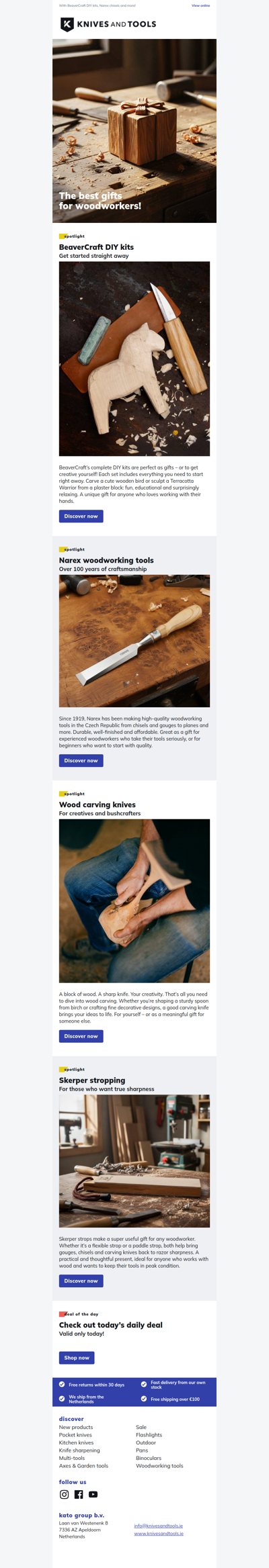 The best gifts for woodworkers!