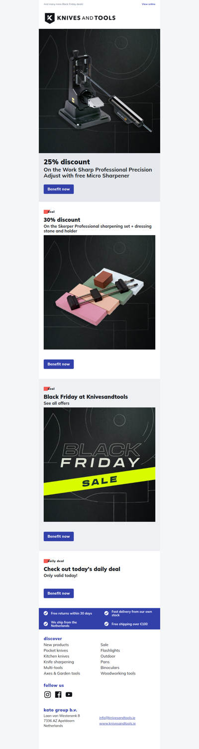 25% off the Work Sharp Professional Precision Adjust with free Micro Sharpener