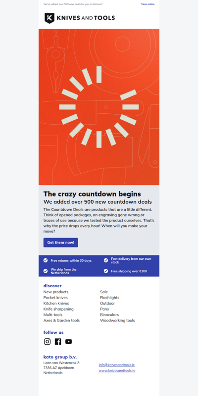 Every second counts with these new countdown deals!