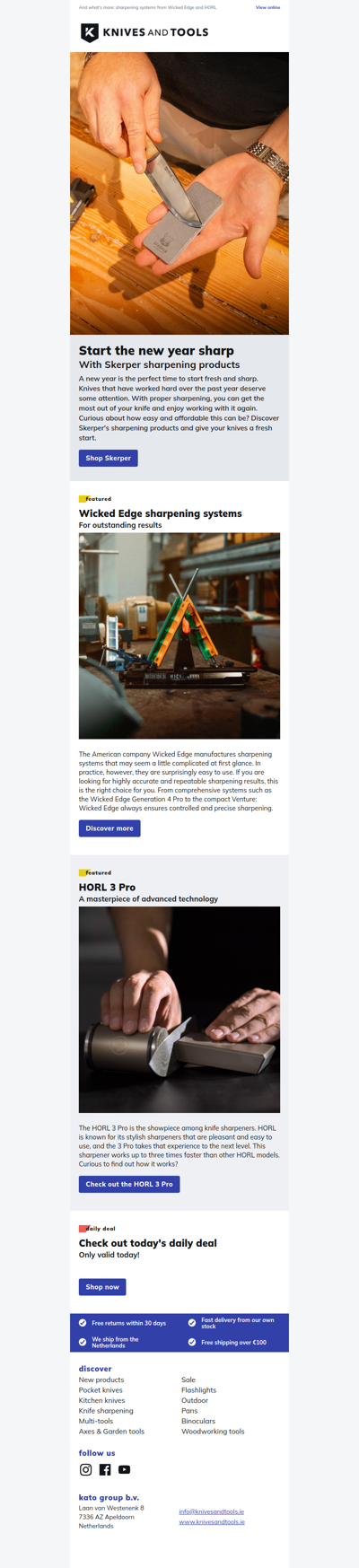 Sharpen up the new year with Skerper